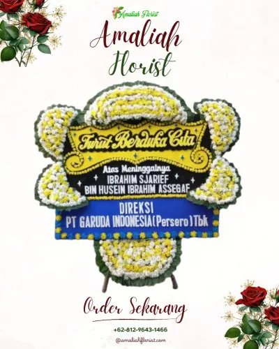 Papan Bunga Duka di Setiajaya